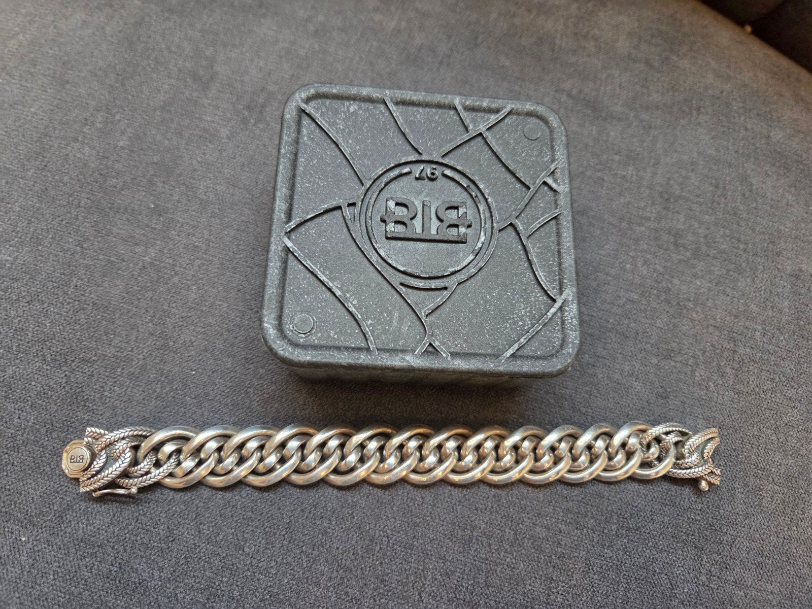 Buddha to buddha armband Nathalie, Ophalen of Verzenden, Zo goed als nieuw, Zilver, Zilver