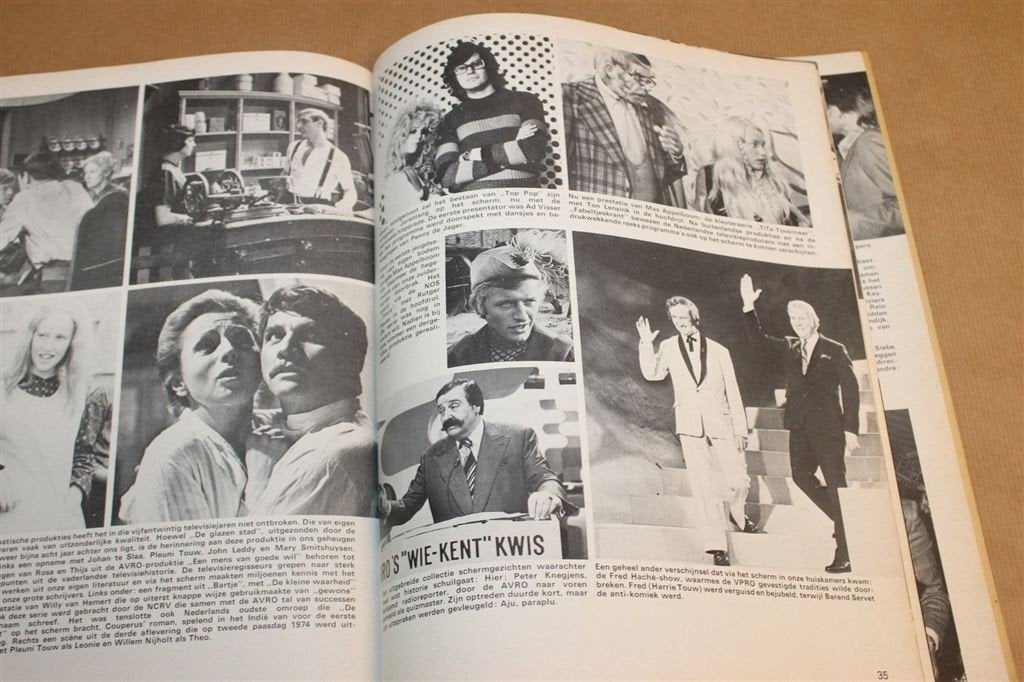 Het was Zó — 25 Jaar Nederlandse Televisie Fotoboek 1976, Boeken, Ophalen of Verzenden, Gelezen, Personen