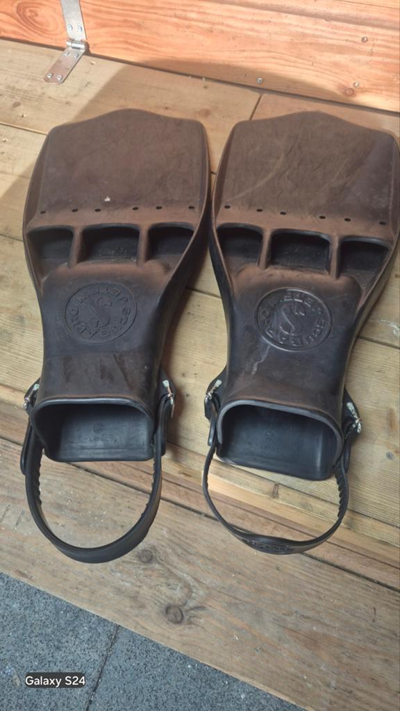 Scubapro Jet Fin Duikvliezen - Vintage en Robuust, Ophalen of Verzenden, Gebruikt, Zwem- of Duikvliezen