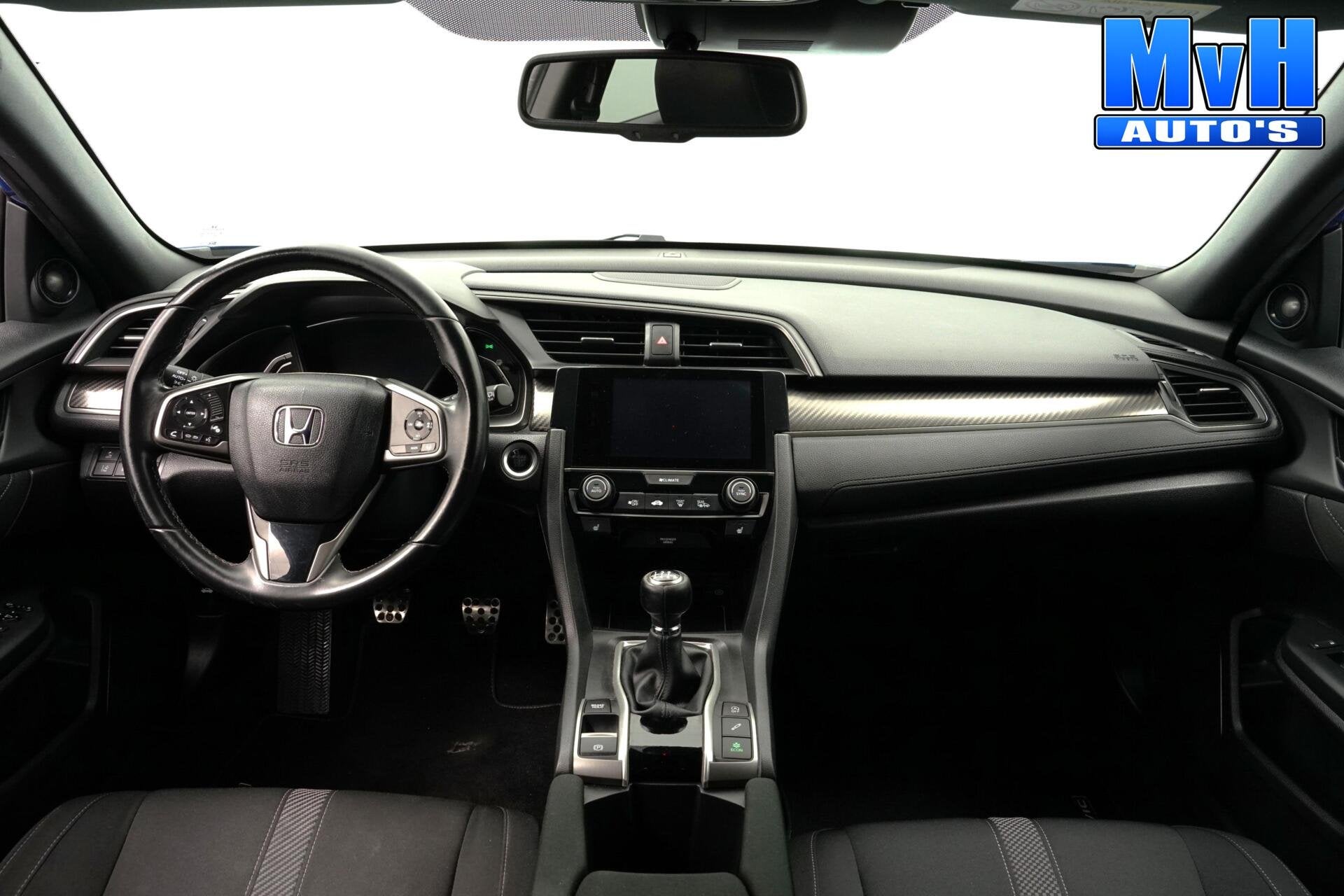 Honda Civic 1.5 i-VTEC Sport Plus|SCHUIFDAK|ACC|CAMERA|NAP, Auto's, Voorwielaandrijving, Dealer onderhouden, Stof, Euro 6