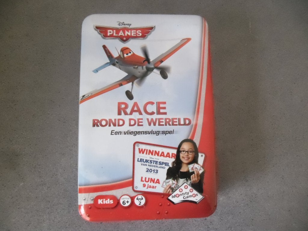 Spel: Planes Kids. Race rond de wereld, Een of twee spelers, Ophalen, Zo goed als nieuw