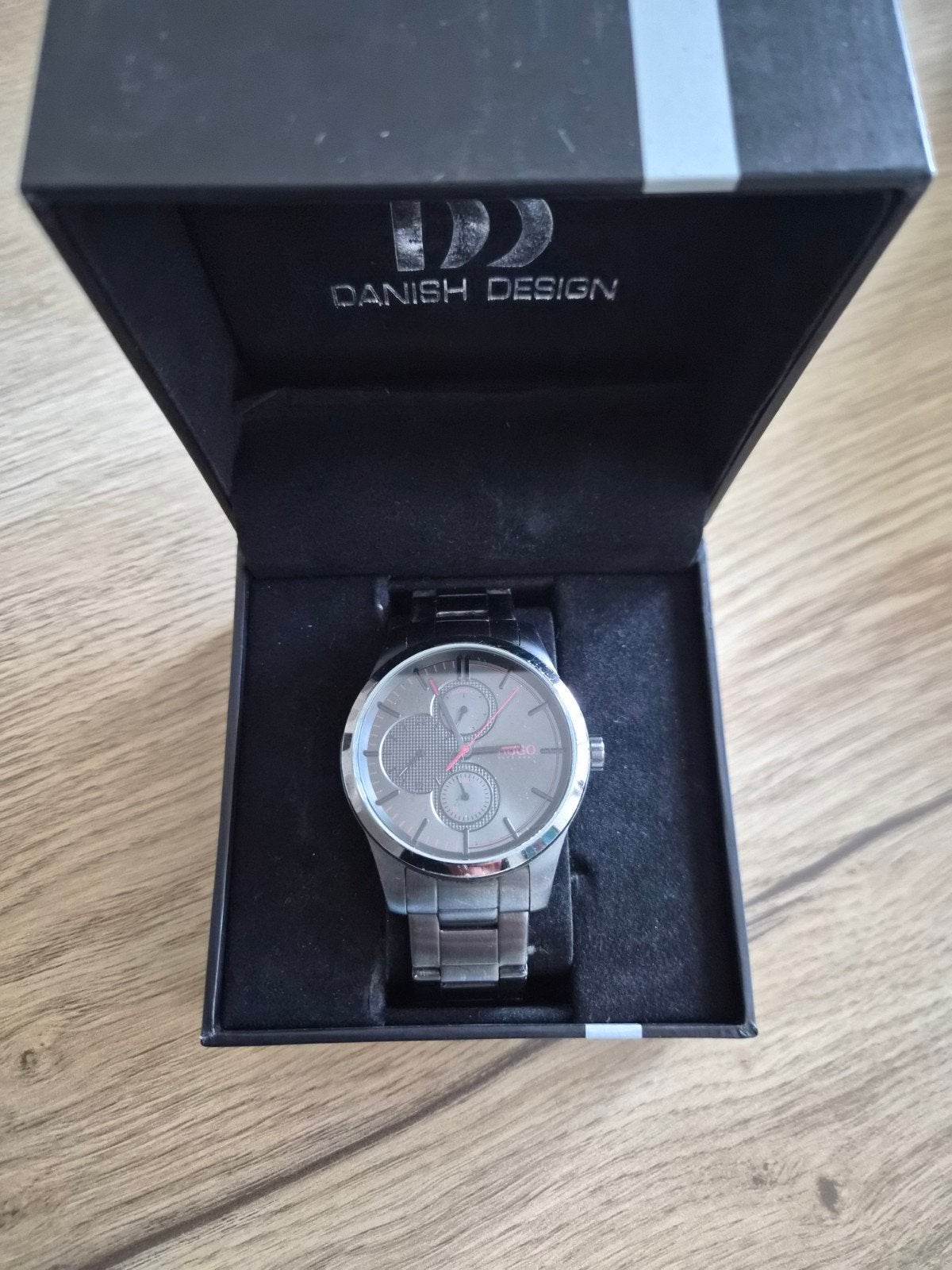 Hugo Boss heren horloge, Ophalen of Verzenden, Staal, Overige merken
