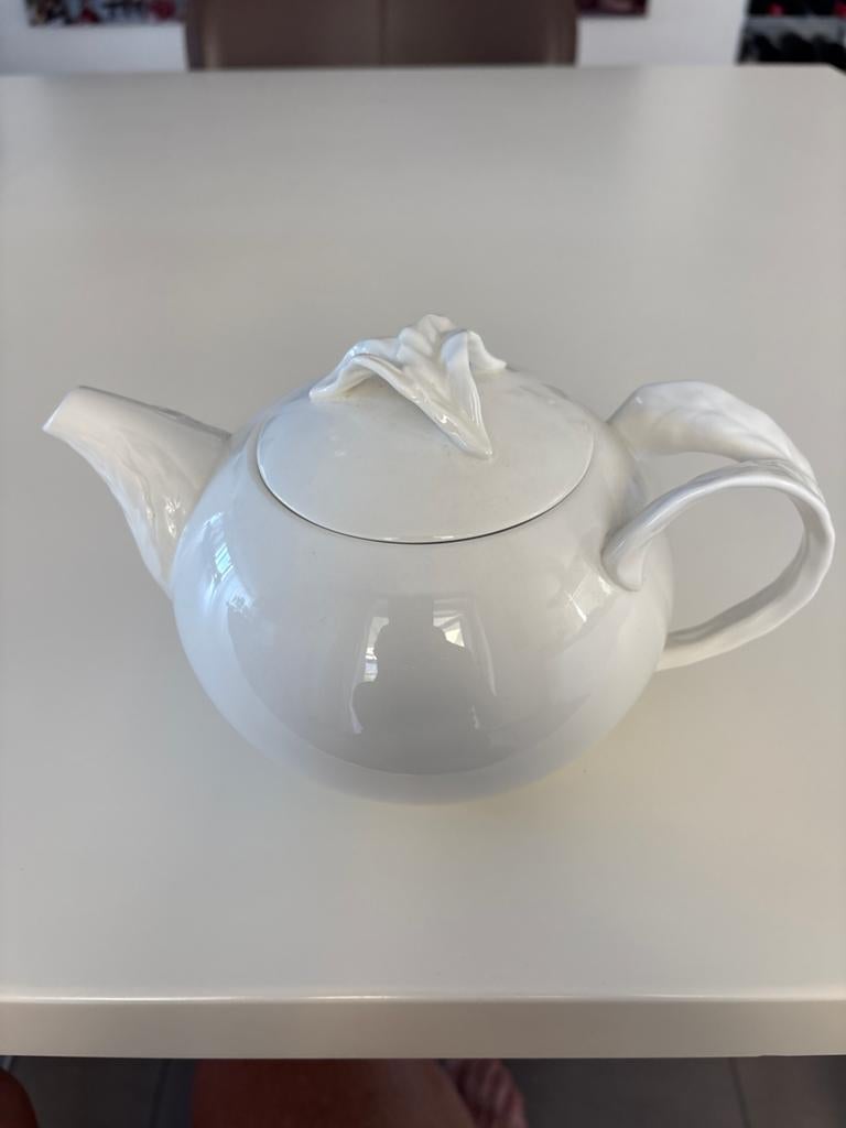 Villeroy & Boch Foglia, Theepot/fluitketel, Ophalen of Verzenden, Zo goed als nieuw, Steen/keramiek