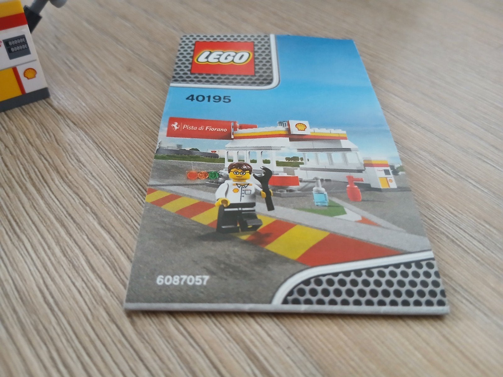 LEGO 40195 Ferrari Shell Tankstation met boekje, Gebruikt, Verzenden, Lego, Complete set