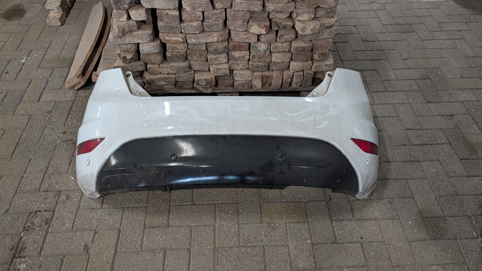 Complete Achterbumper Ford Fiesta JA8 - Gebruikt, Ophalen, Gebruikt, Ford, Achter