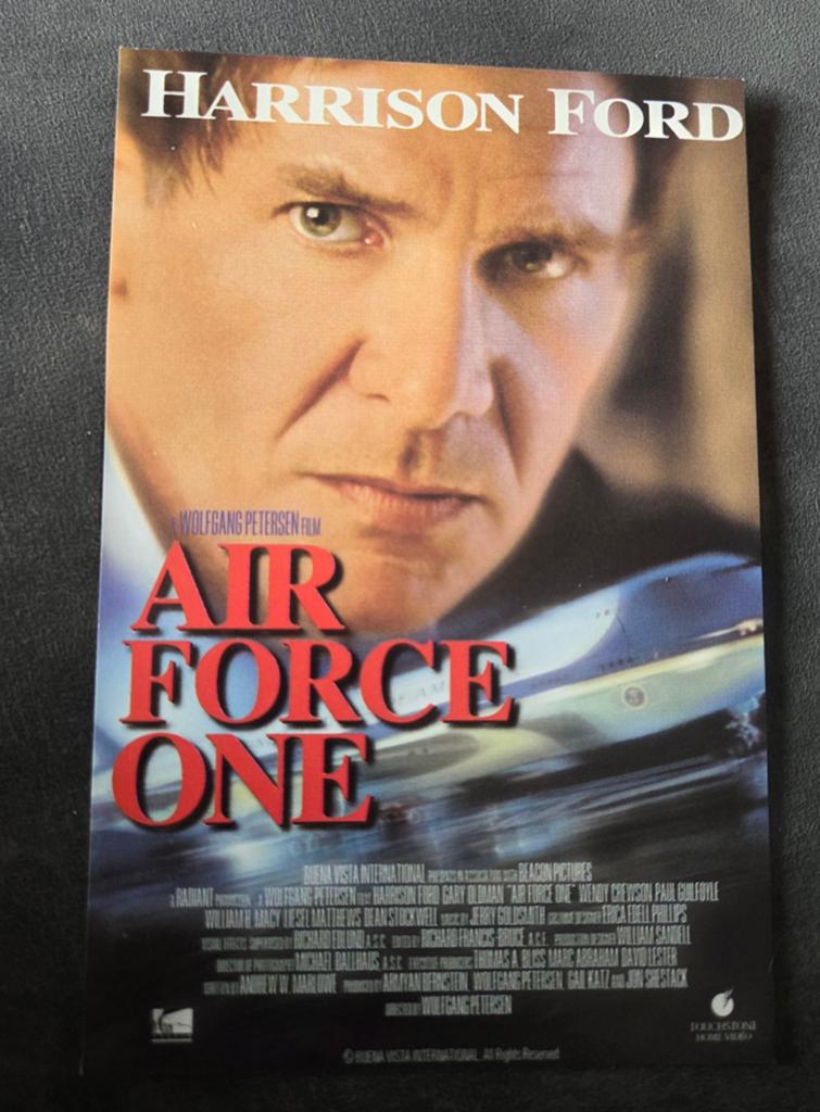 Air Force One - 1997, Verzenden, 1980 tot heden, Ongelopen, Sterren en Beroemdheden