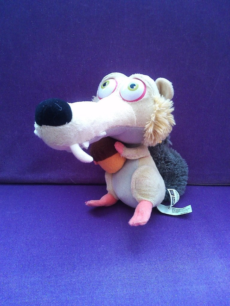 ICE AGE TCC GLOBAL Knuffel SABELTAND EEKHOORN SCRAT UIT 2015, Ophalen of Verzenden, Nieuw, Overige typen, Met label