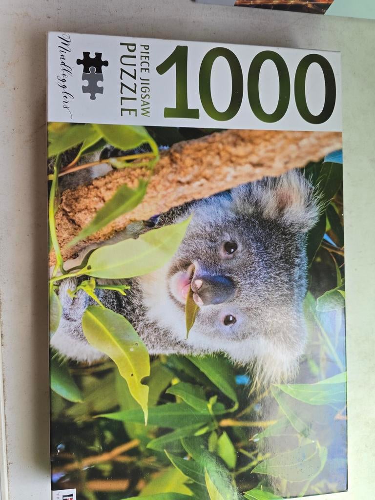 Mindbogglers Koala Puzzel 1000 Stukjes, Ophalen of Verzenden, 500 t/m 1500 stukjes, Zo goed als nieuw, Legpuzzel
