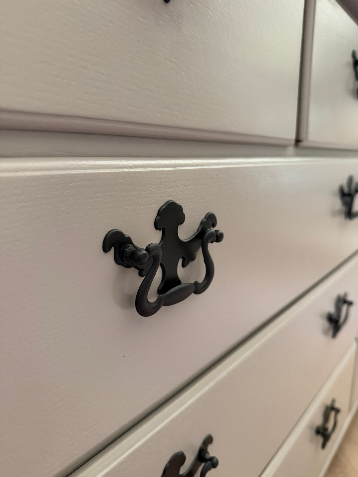 Massief houten dressoir/ladekast - stijlvol, in goede staat, Ophalen, 5 laden of meer, 150 tot 200 cm, Eikenhout