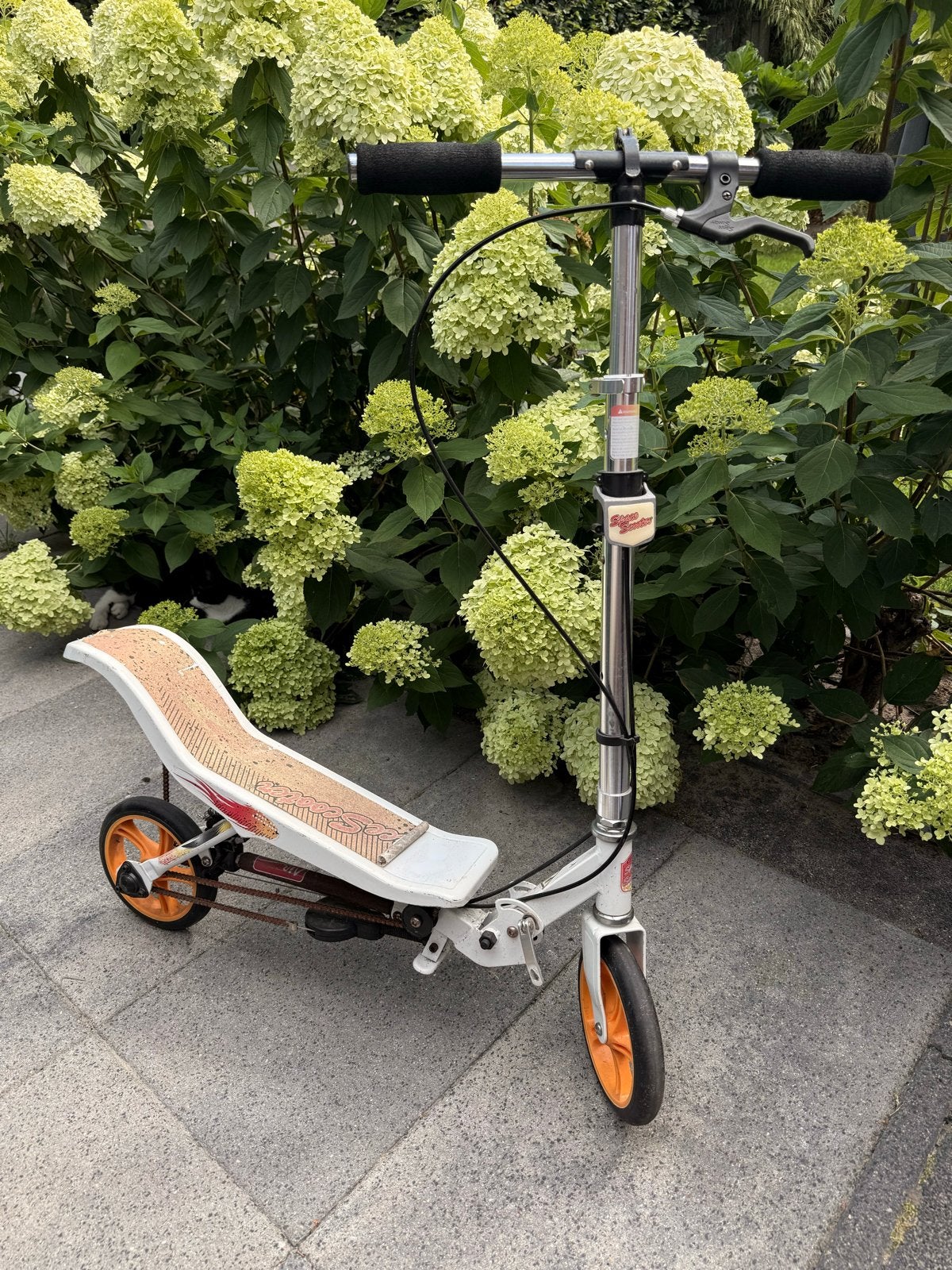 Spacescooter - Uniek en Leuk Steppen, Fietsen en Brommers, Steps, Ophalen, Gebruikt, Overige typen