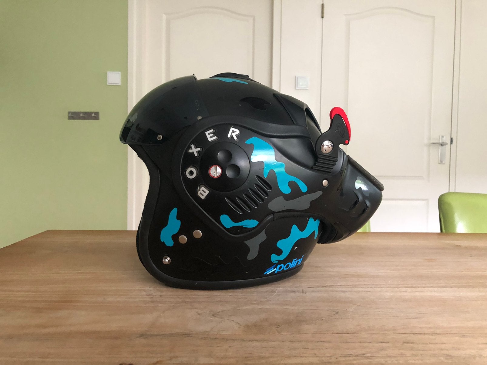 Roof Boxer - XS - Custom & Smoke, Motoren, Overige merken, XS, Systeemhelm, Ophalen of Verzenden