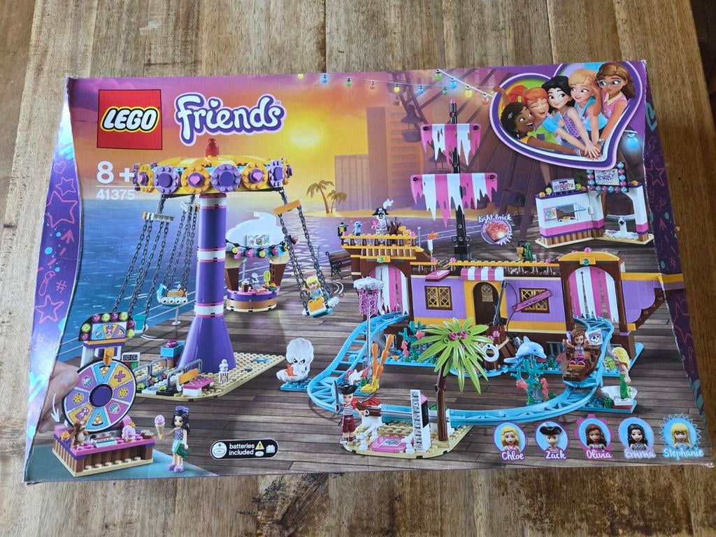 Lego Friends Heartlake City pier met kermisattracties, Ophalen of Verzenden, Gebruikt