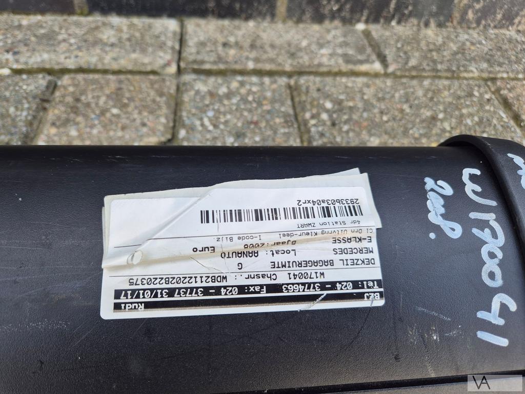 Mercedes E klasse W211 2002 - 2008 rolhoes rollo hoedenplank, Gebruikt, -, Ophalen of Verzenden, -