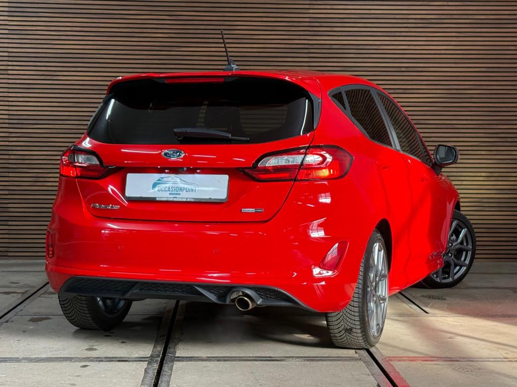 Ford Fiesta 1.0 EcoBoost Hybrid ST-Line Automaat | 17' inch, Gebruikt, Zwart, Lichtsensor, Bedrijf