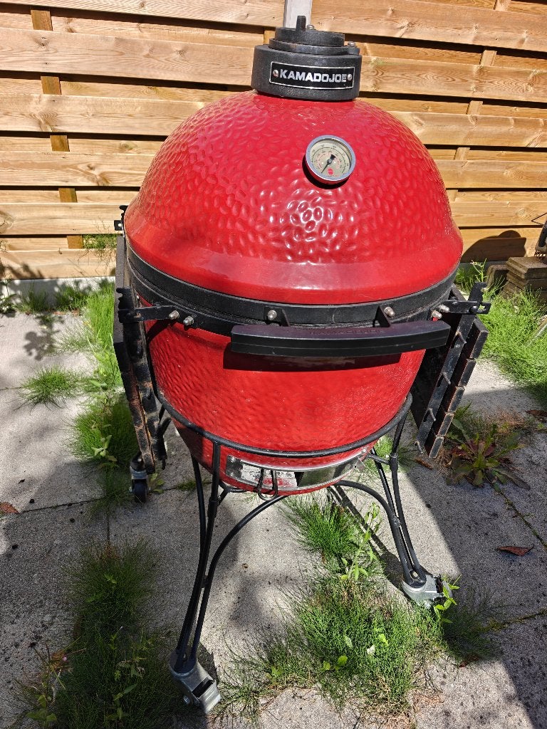 Kamado Joe Classic 1 (46 cm kookoppervlak), Ophalen, Gebruikt, Kamado Joe, Met accessoires