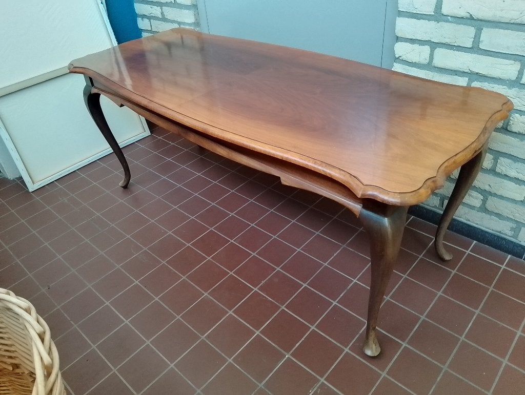 Salontafel Queen Anne stijl, Ophalen, 100 tot 150 cm, 50 tot 100 cm, Queen Anne; Vintage