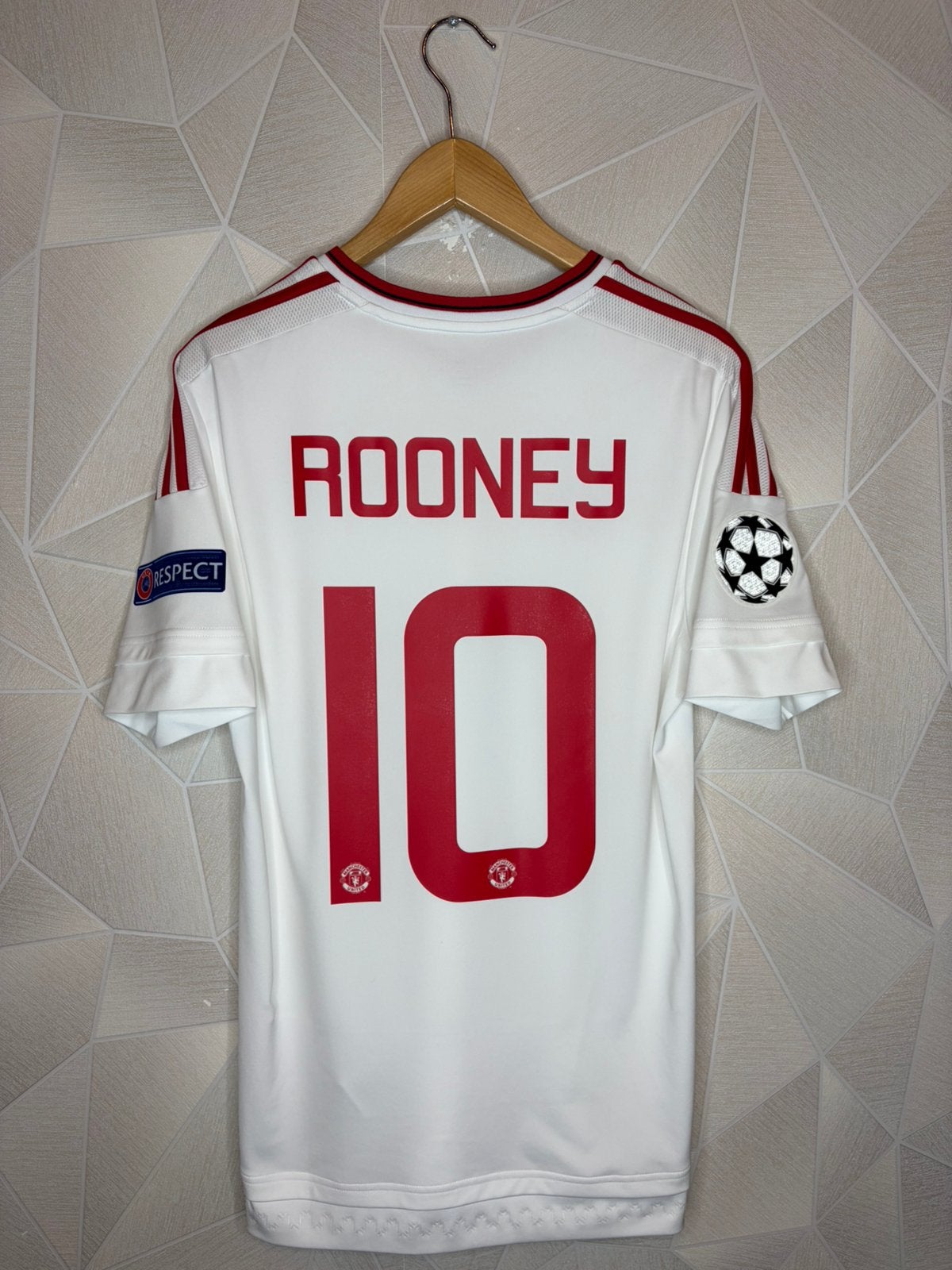 Manchester United Uit 2015/2016 Rooney, Shirt, ., Zo goed als nieuw, .