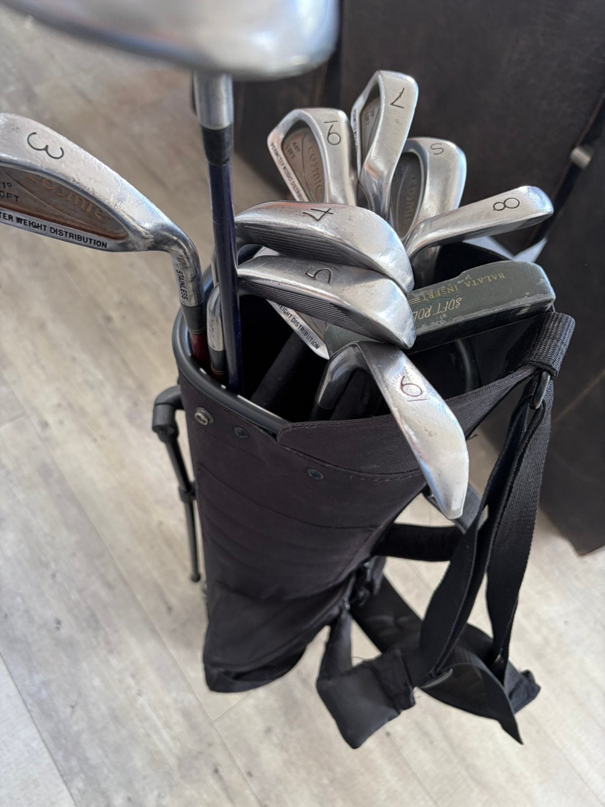 Golfset beginners heren iets ingekort.