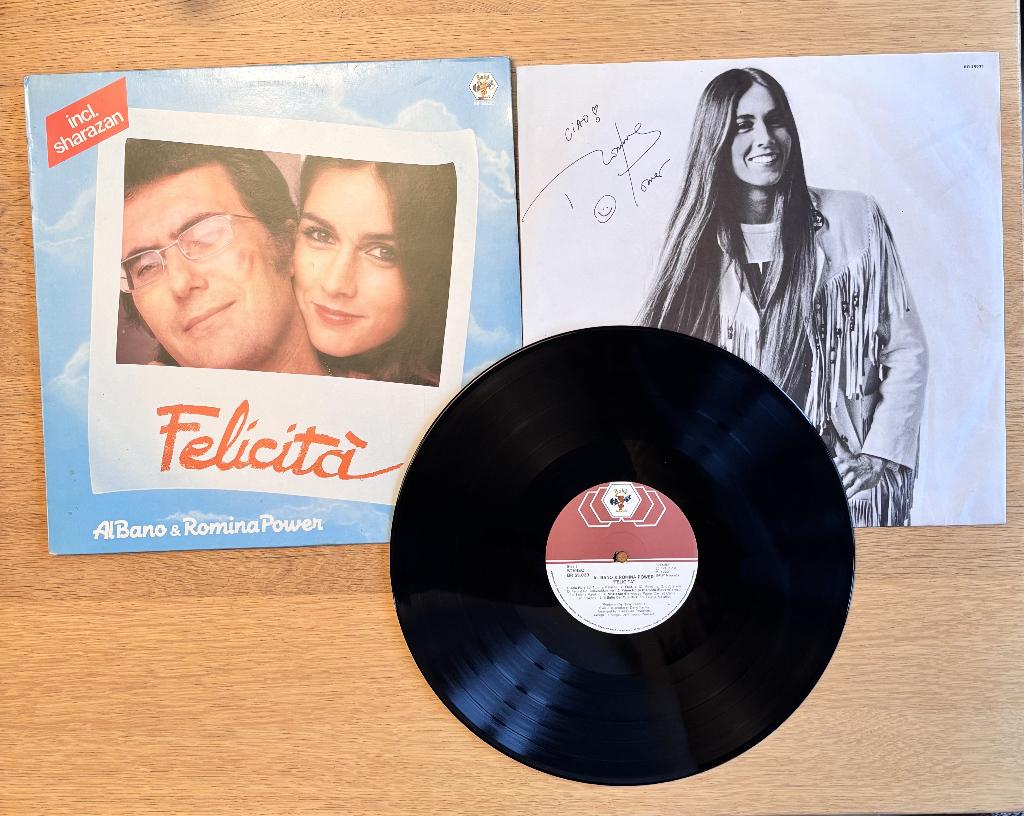 Al Bano & Romina Power – Felicità : BR 56033, Ophalen of Verzenden, Zo goed als nieuw, 12 inch