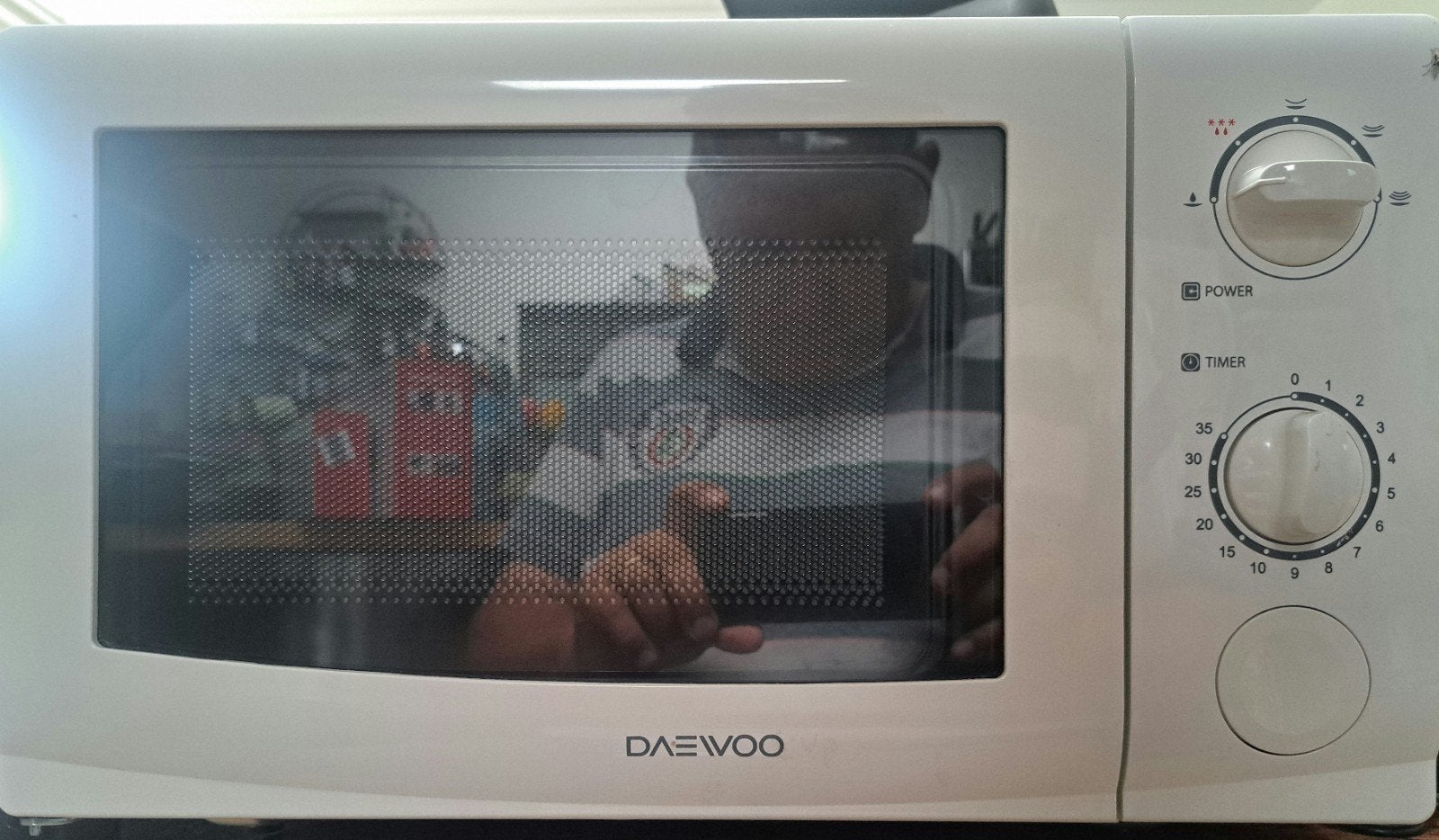 Daewoo Magnetron KOR-6L35 - Wit, 700W, Witgoed en Apparatuur, Magnetrons, Ophalen