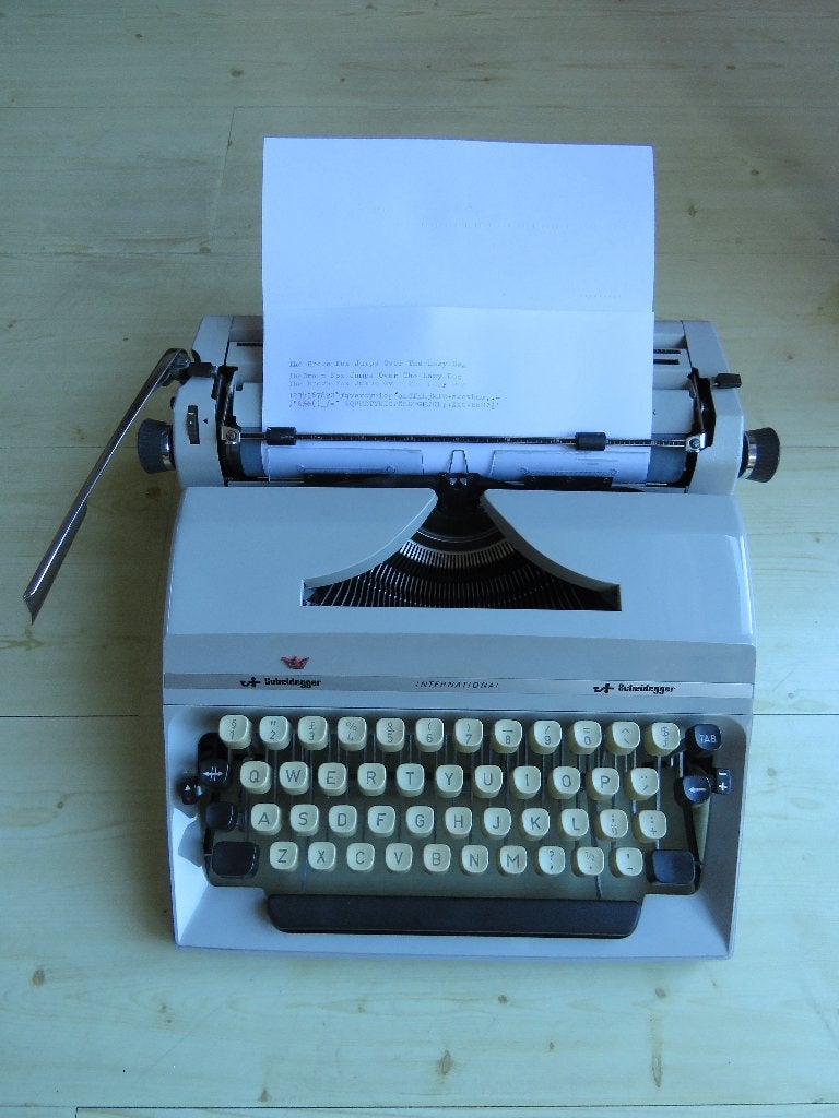 Scheidegger (Adler) typemachine, Diversen, Ophalen