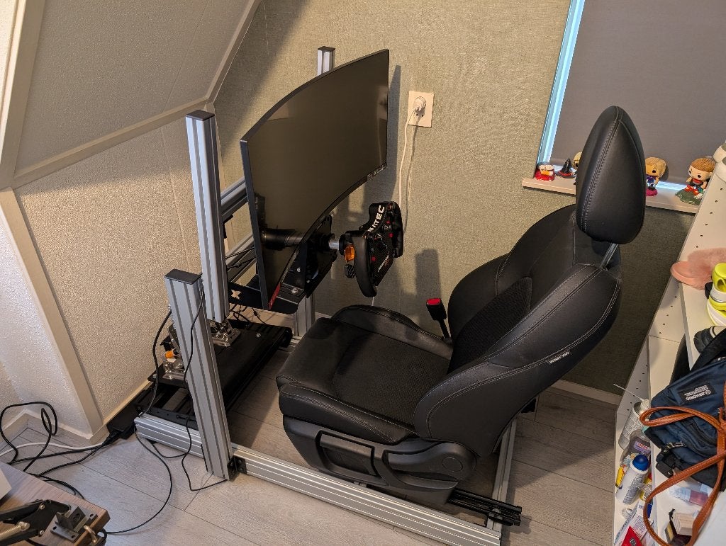 Complete simrig - CSL DD 8Nm, McLaren GT3 V2, DC2, 34", Ophalen, Zo goed als nieuw, Diverse