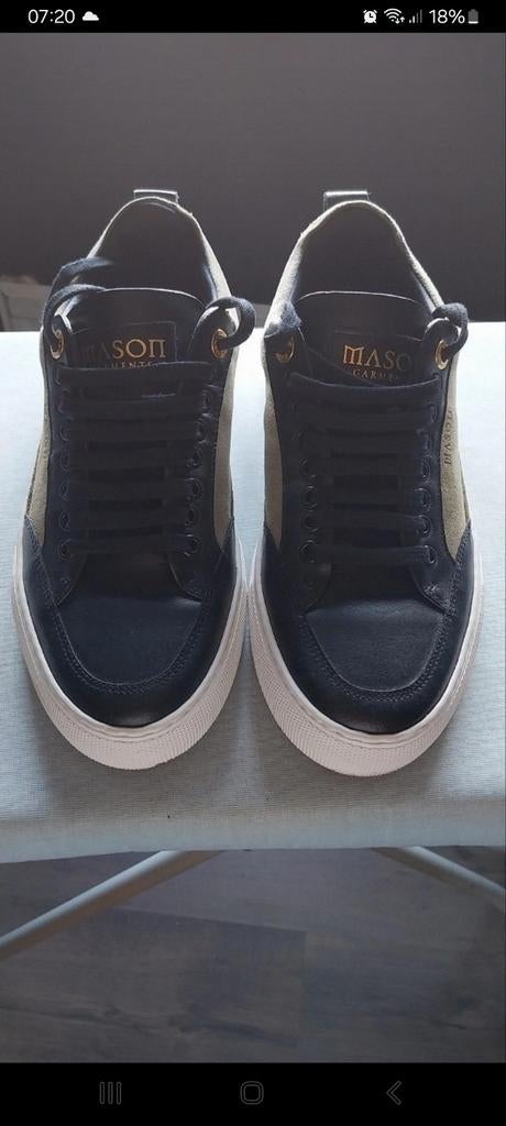 Mason garments, Zwart, Ophalen of Verzenden, Mason Garments, Sneakers of Gympen