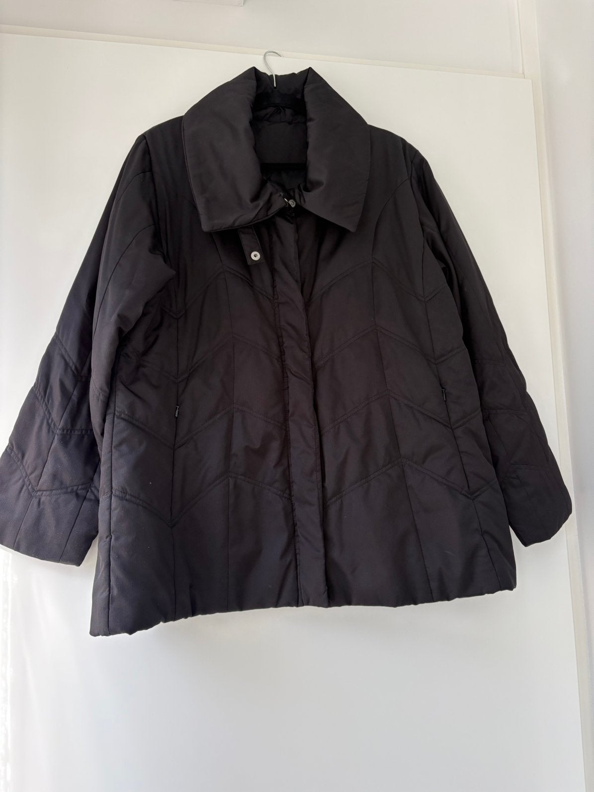 Zwarte jas C&A nieuwstaat maat XL, Ophalen of Verzenden, Zo goed als nieuw, Maat 46/48 (XL) of groter, Zwart