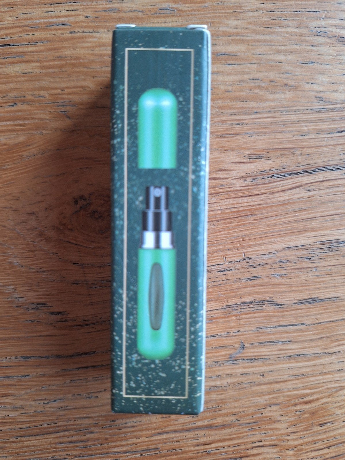 Parfumverstuiver 5 ml. Groen NIEUW leuk voor adventskalender, Ophalen of Verzenden, Nieuw, Toebehoren