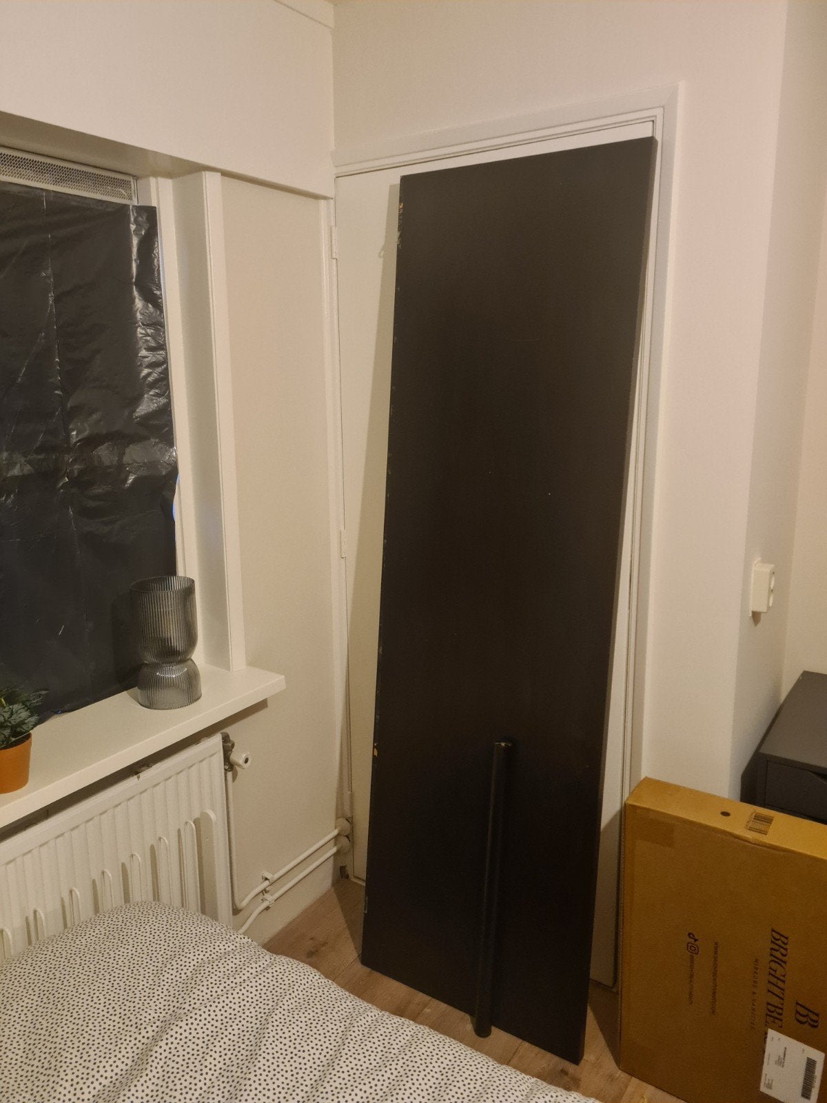 Ikea LAGKAPTEN / LINNMON tafelblad met poot, Ophalen, Gebruikt