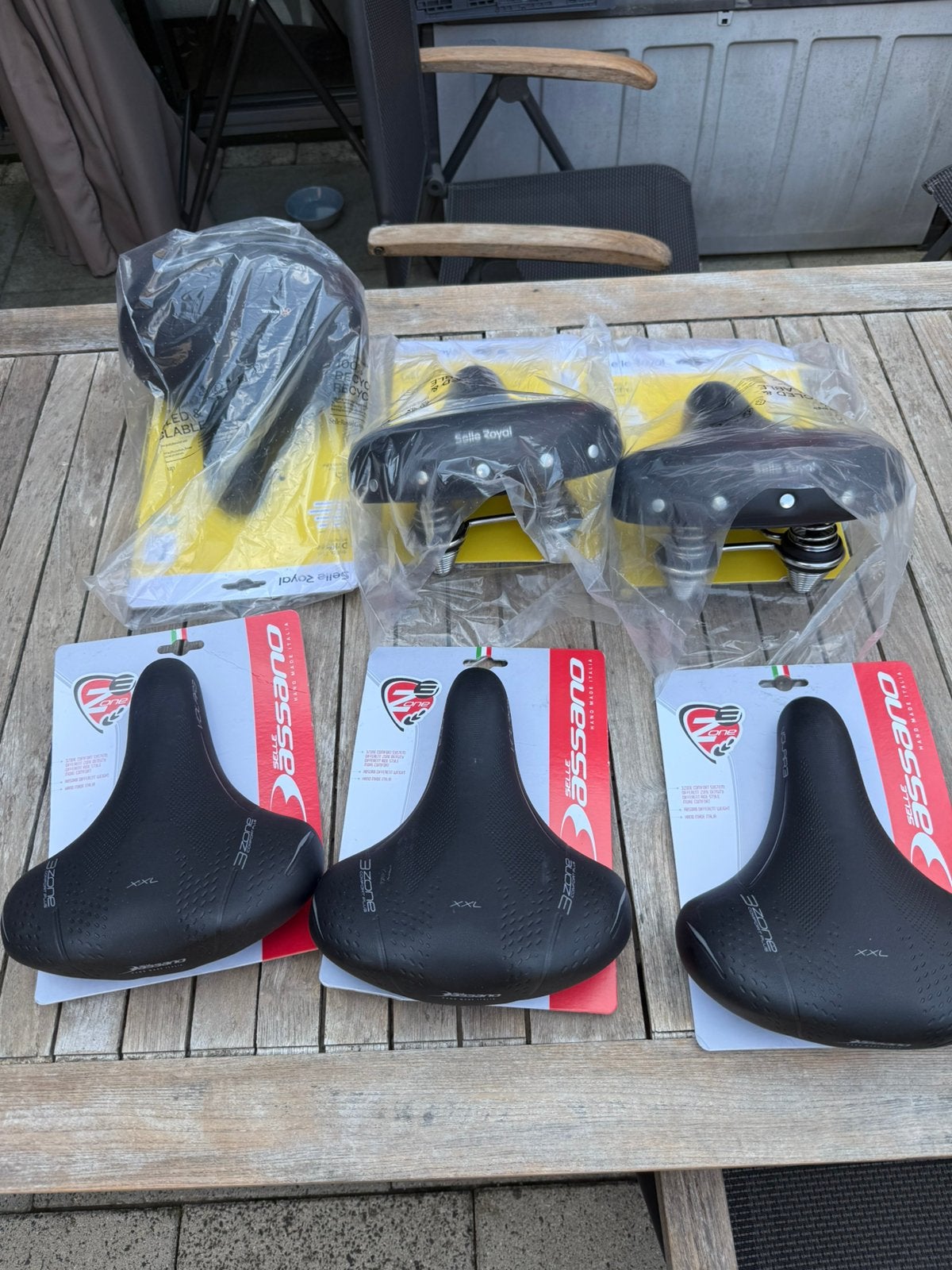 Nieuw zadels van Selle Royal Drifter en Selle Bassano XXL, Ophalen, Nieuw, Elektrische fiets, Zadel