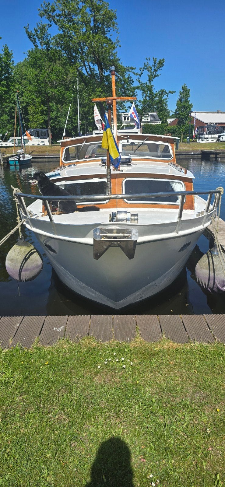 Motorkruiser one off, Watersport en Boten, Ophalen, Hout, Diesel, Toilet