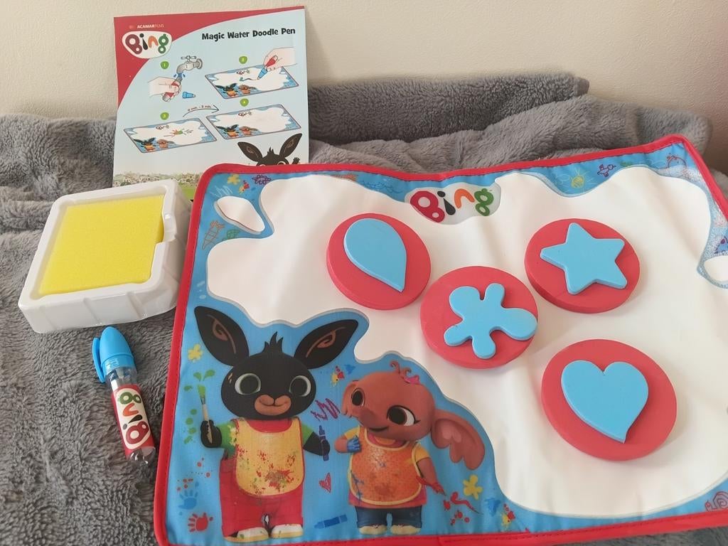 Bing kinder magic water doodle speel set voor de kleintjes, Kinderen en Baby's, Speelgoed | Educatief en Creatief, Ophalen of Verzenden