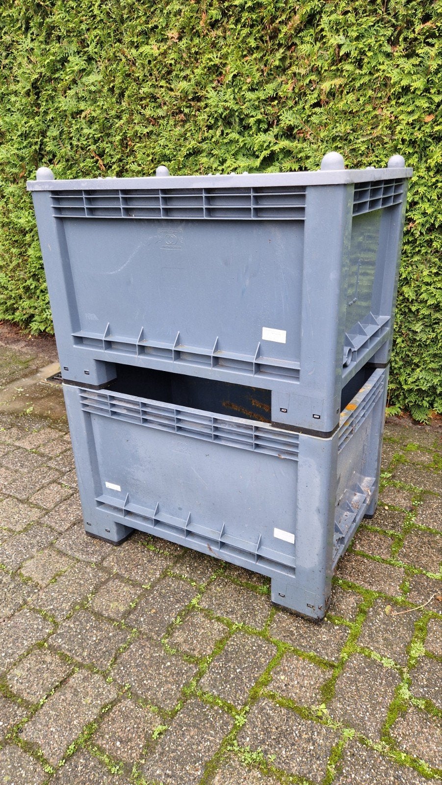 Stapelbak kunststof - Grote opslagbak, Ophalen, Gebruikt, 100 cm of meer, 60 cm of meer