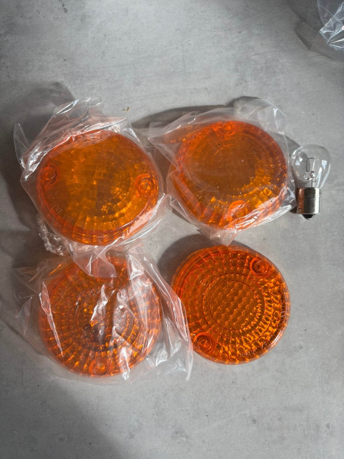 Knipperlicht glaasjes Kawasaki VN900, Ophalen of Verzenden