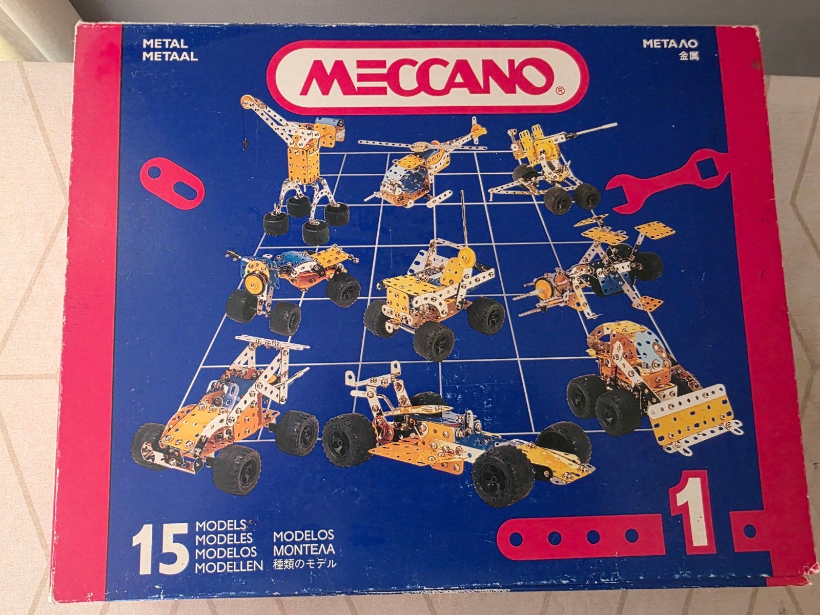 MECCANO DOOS, Ophalen of Verzenden