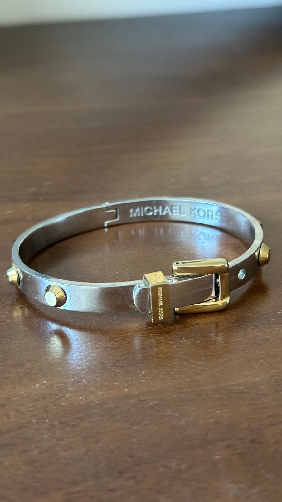 Michael Kors Armband, Sieraden, Tassen en Uiterlijk, Armbanden, Ophalen of Verzenden, Zo goed als nieuw, Zilver