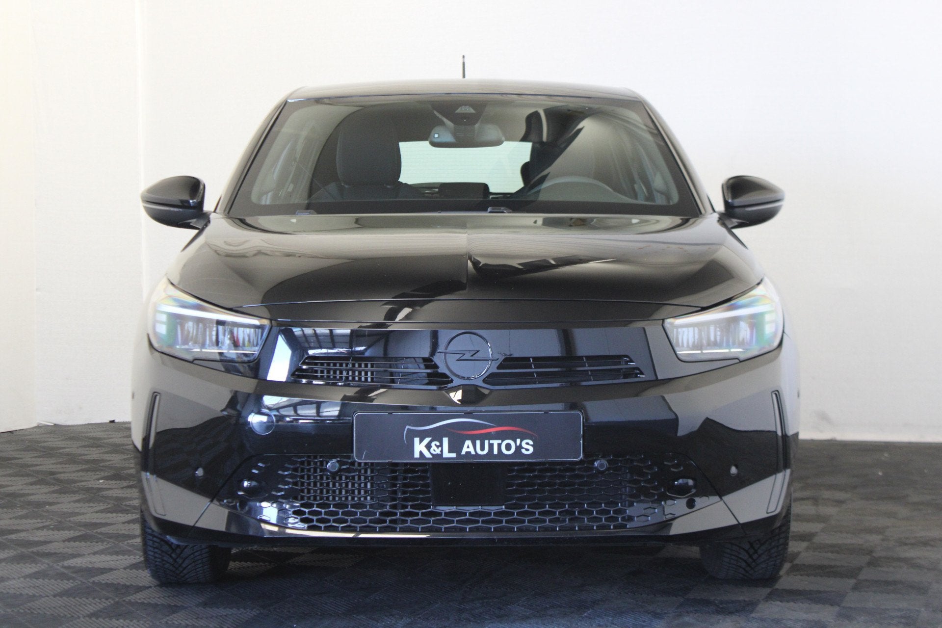 Opel Corsa 1.2 Turbo GS (bj 2025), Voorwielaandrijving, Gebruikt, Zwart, 1199 cc