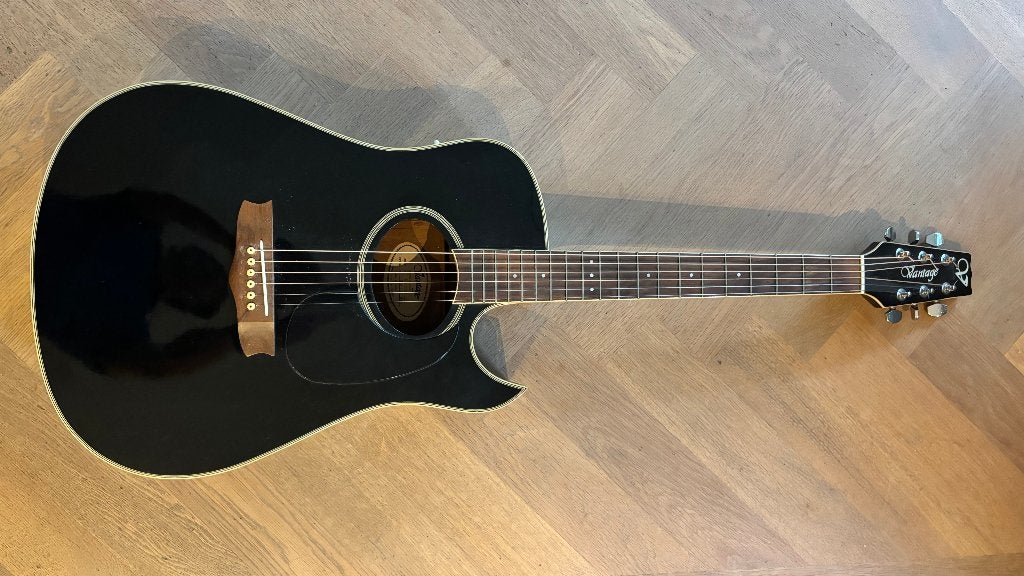 Vantage VS-35CE akoestische westerngitaar (versterkt), Ophalen, Gebruikt, Western- of Steelstringgitaar