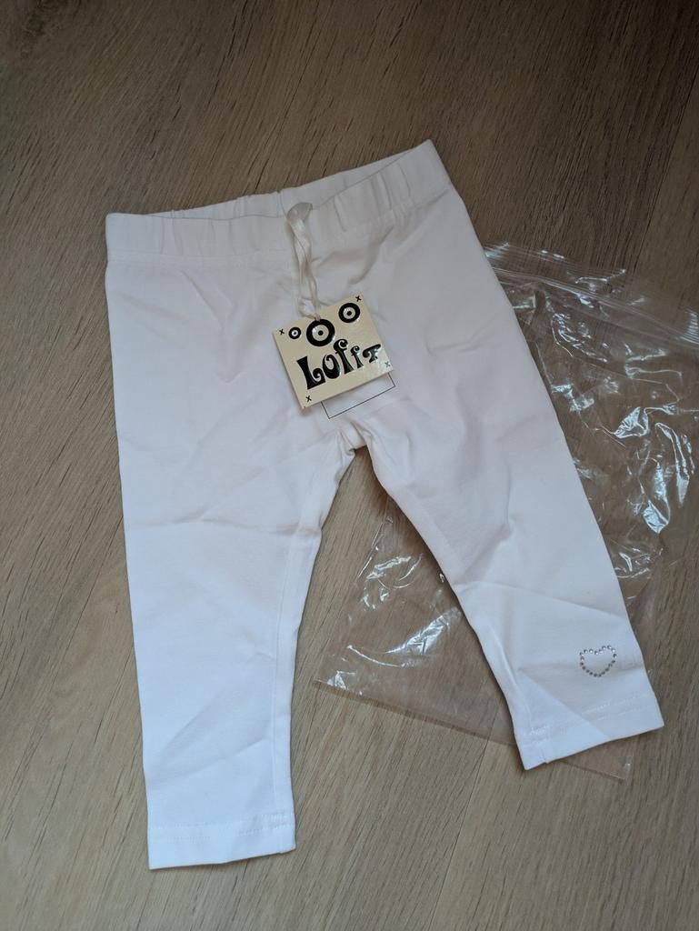 Nieuwe Lofff 3/4 legging - wit met hartje, Overige typen, Meisje, Nieuw, Ophalen of Verzenden