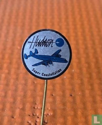 Speldje - Hudson Super Constellation, Verzamelen, Ophalen of Verzenden, Zo goed als nieuw, Transport, Speldje of Pin