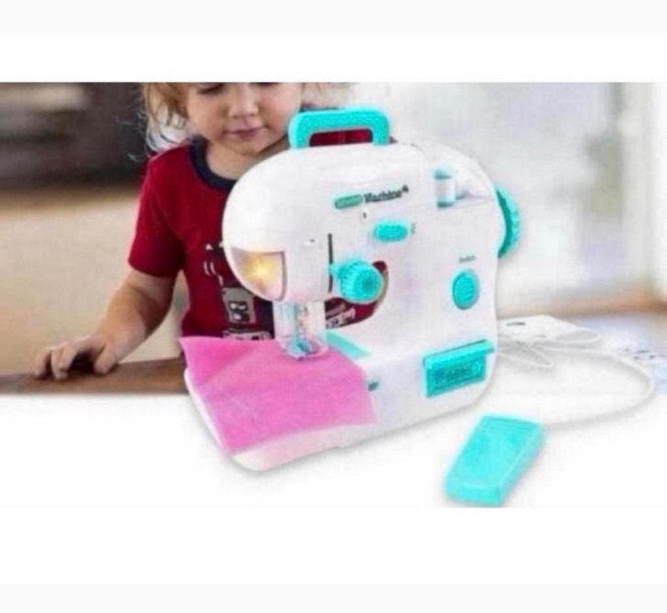 Naaimachine naai-machine kinderen 6+ echt leren naaien Set, J, Jongen of Meisje, Nieuw, Ophalen of Verzenden
