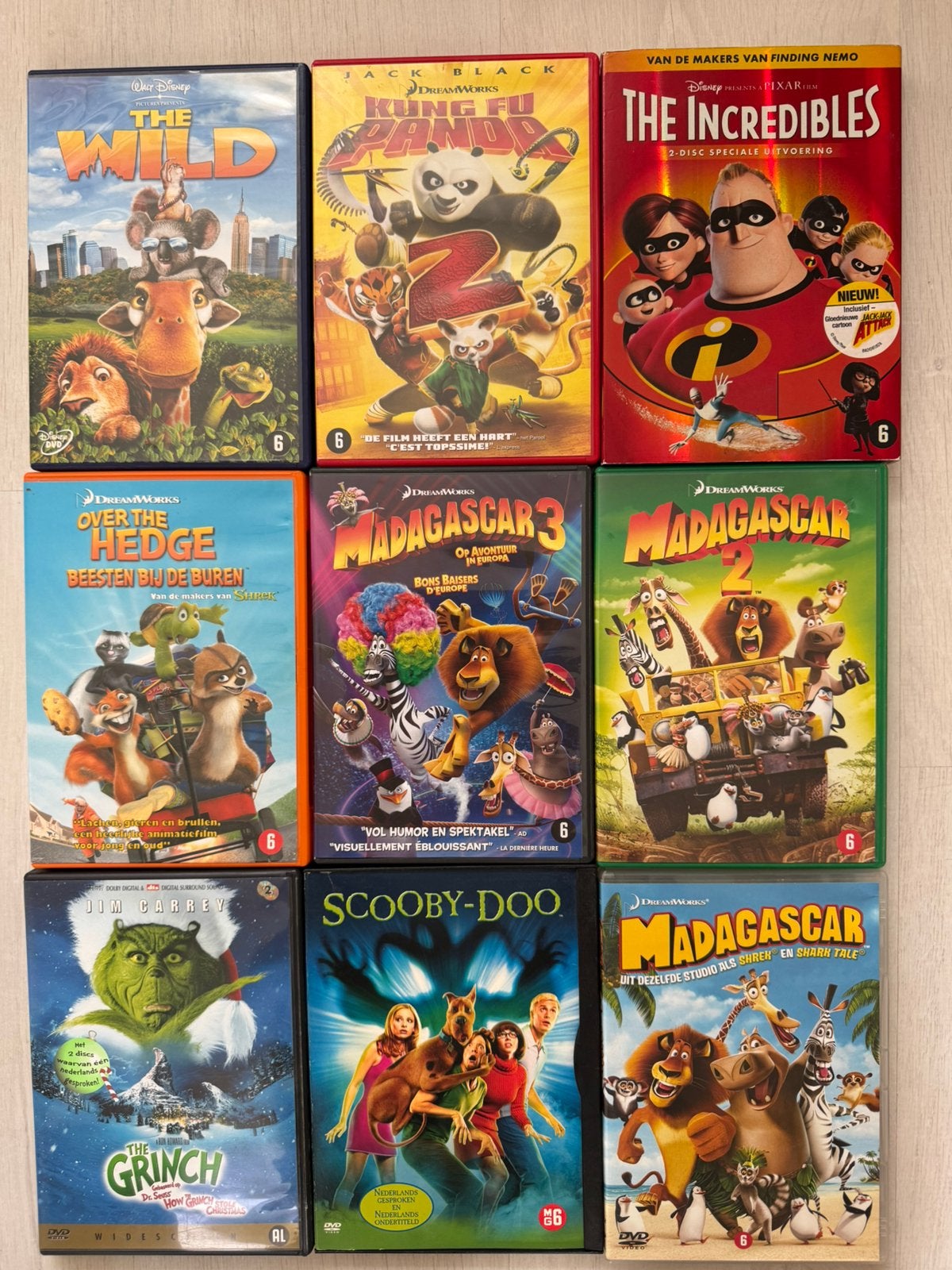 38 Kinder DVDs 🔴 meeste all. en 6 jaar, Cd's en Dvd's, Dvd's | Kinderen en Jeugd, Vanaf 6 jaar, Ophalen of Verzenden, Zo goed als nieuw