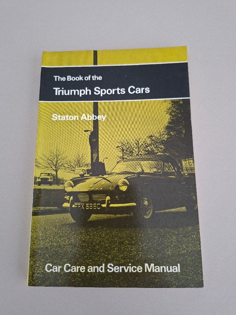 THE BOOK OF THE TRIUMPH SPORTS CARS, Verzenden