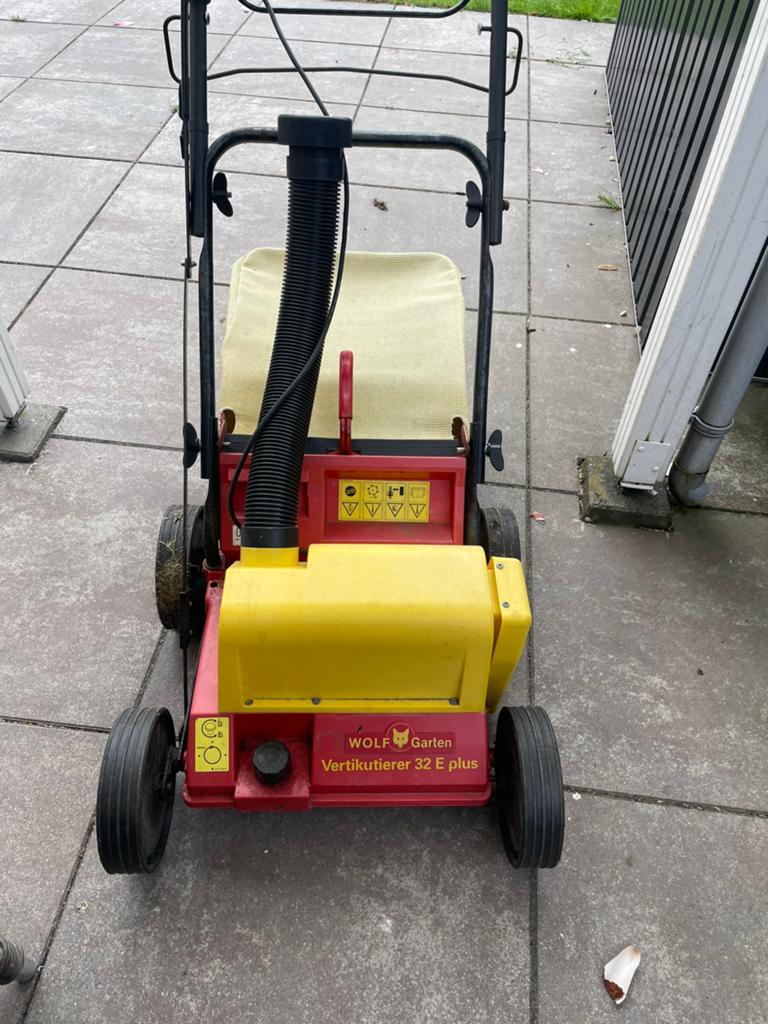verticuteermachiene elektries Wolf 32E plus, Tuin en Terras, Ophalen of Verzenden, Elektrisch, Wolf-Garten