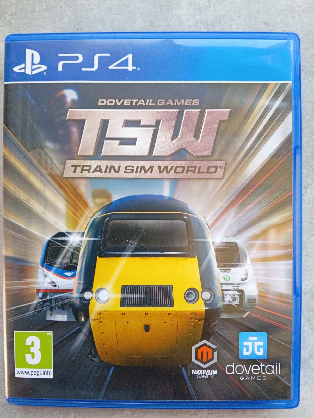 train Simulator ps4, 1 speler, Ophalen of Verzenden, Zo goed als nieuw, Vanaf 3 jaar