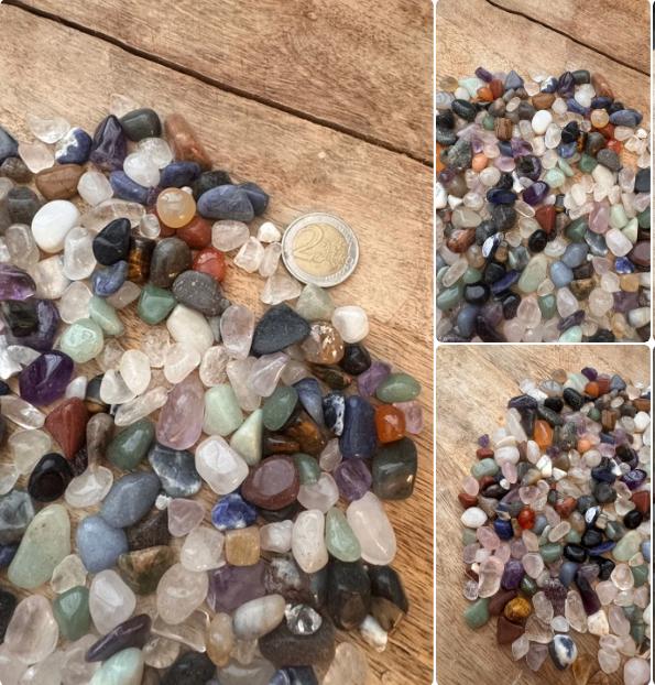 Trommelsteentjes edelstenen en mineralen 550 gram, Sieraden, Tassen en Uiterlijk, Edelstenen, Ophalen of Verzenden, Zo goed als nieuw