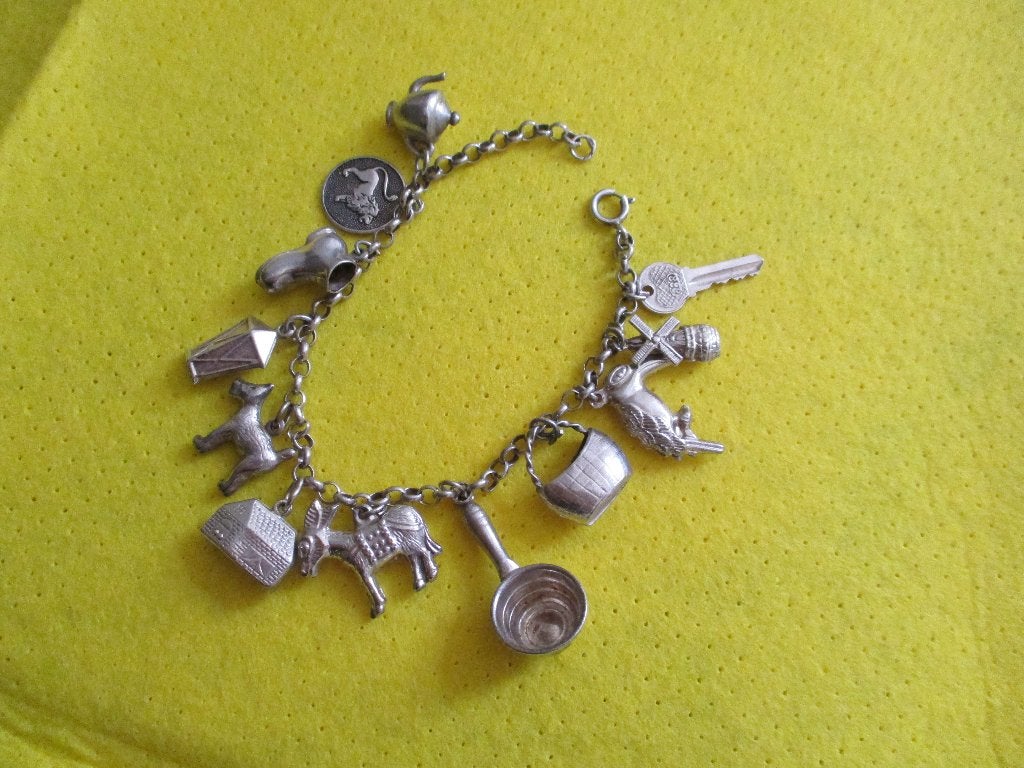 zilveren  bedelarmband, Verzenden, Zilver, Overige typen