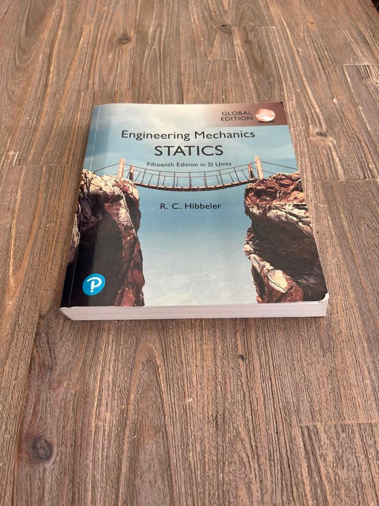 Engineering Mechanics Statics - R.C. Hibbeler (Global Editio, Ophalen of Verzenden, Beta, Zo goed als nieuw, HBO