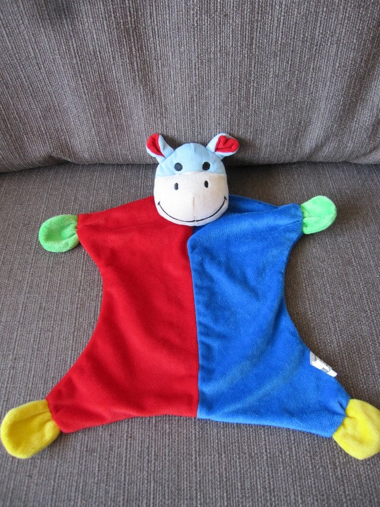 Best price london koe nijlpaard knuffeldoekje lapje 32 cm 4-, Ophalen of Verzenden, Zo goed als nieuw, Overige typen
